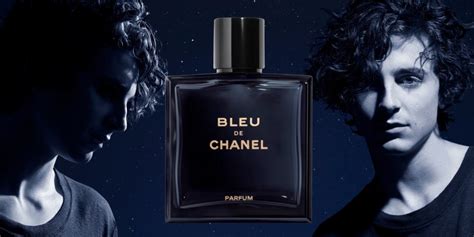 mannequin pub bleu de chanel|Timothée Chalamet est le nouvel ambassadeur du parfum Bleu .